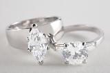 designer engagement ring set