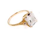 emerald cut engagement ring