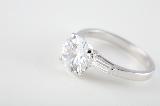 platinum diamond engagement ring 2