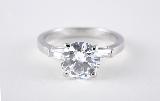 princess diamond engagement ring