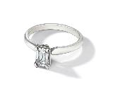 silver diamond ring