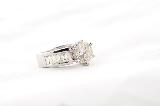 vintage platinum diamond ring