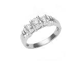 white gold diamond engagement ring