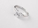 white gold engagement ring